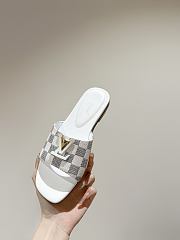 Louis Vuitton Damier Azur Slides - 5