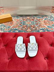 Louis Vuitton Damier Azur Slides - 4