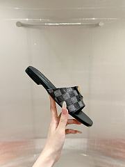 	 Louis Vuitton Damier Black Slides - 3