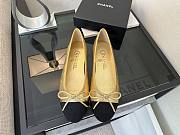 Chanel Ballerina Flats Shoes Gold - 1