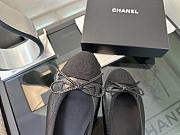 	 Chanel Ballerina Flats Shoes Black - 6