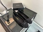 	 Chanel Ballerina Flats Shoes Black - 2