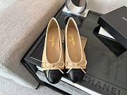 	 Chanel Ballerina Flats Shoes Beige - 5