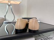 	 Chanel Ballerina Flats Shoes Beige - 4