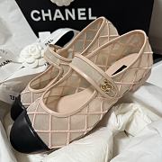  Chanel  Cloth ballet flats in beige - 5