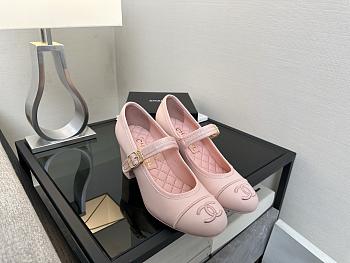 Chanel Pink Mary Jane Pumps