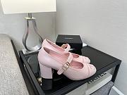 Chanel Pink Mary Jane Pumps - 6