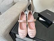 Chanel Pink Mary Jane Pumps - 5