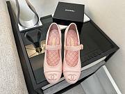 Chanel Pink Mary Jane Pumps - 4