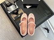 Chanel Pink Mary Jane Pumps - 2