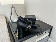 	 Chanel Black Mary Jane Pumps - 4