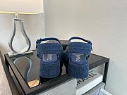 Chanel Denim Sandals - 4