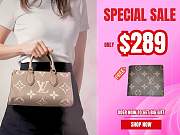 Louis Vuitton M46653 OnTheGo East West Beige Bag - 1