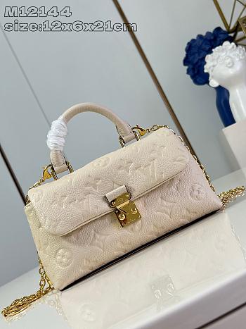 Louis Vuitton Nano Madeleine Bag - 12.5x6x21cm