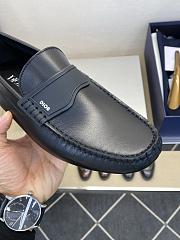 Dior Black Smooth Leather Men Loafer - 4