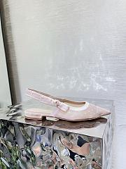 Dior J'adior Slingback Pumps Pink Mesh - 4