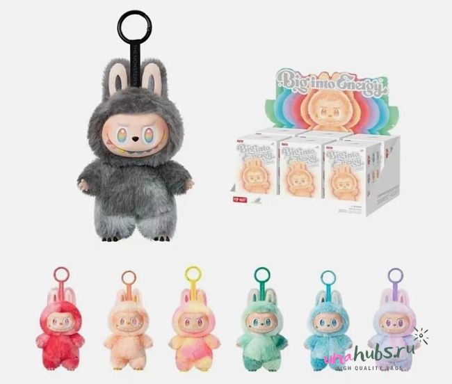 POP MART Labubu V3 The Monsters Big into Energy Series Vinyl Plush Pendant - 1