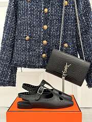 Hermes Kim slingback Black - 2