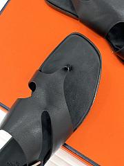 Hermes Karen sandal black - 3