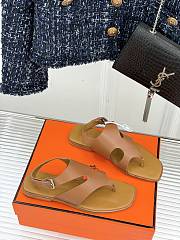 	 Hermes Karen sandal brown - 5