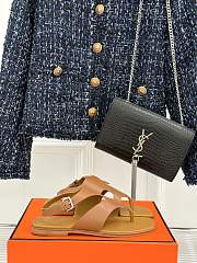 	 Hermes Karen sandal brown - 3