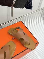 	 Hermes Karen sandal brown - 2