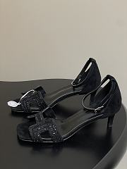 	 Hermes Premiere sandal All Black - 1