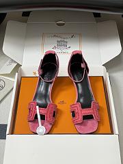 	 Hermes Premiere sandal Pink - 6