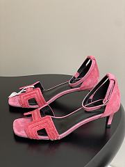 	 Hermes Premiere sandal Pink - 2