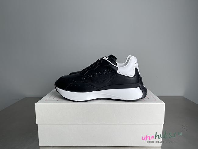 Alexander McQueen Sprint Black Sneakers - 1