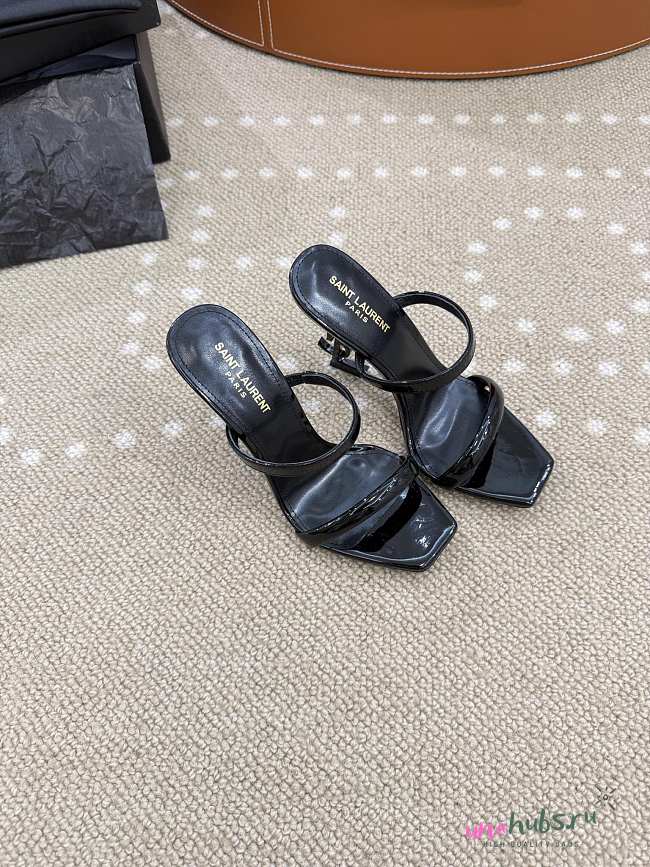 YSl Opyum Black Mules - 1