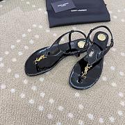 	 YSL CASSANDRA sandals in patent leather - 3