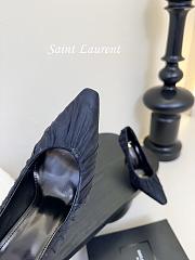 YSL Emmanuelle ruched tulle pumps - 2