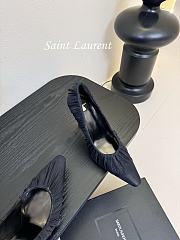 YSL Emmanuelle ruched tulle pumps - 3