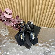 YSL Vitti Leather YSL T-Strap Sandals - 2