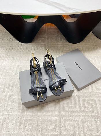 Balenciaga Afterhour black sandals 