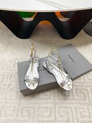 	 Balenciaga Afterhour silver sandals - 3