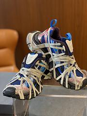 Balenciaga 3XL Extreme Lace Black Blue Red - 4