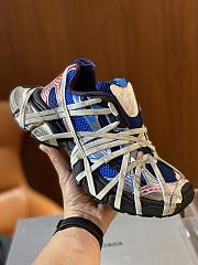 Balenciaga 3XL Extreme Lace Black Blue Red - 3