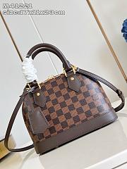 Louis Vuitton Alma BB Damier Ebene - 23.5x17.5x11.5cm - 1
