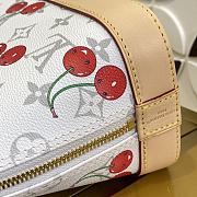 Louis Vuitton x TM Alma BB Monogram cherry coated canvas -  23.5 x 17.5 x 11.5 cm - 3