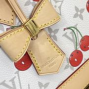 Louis Vuitton x TM Alma BB Monogram cherry coated canvas -  23.5 x 17.5 x 11.5 cm - 2
