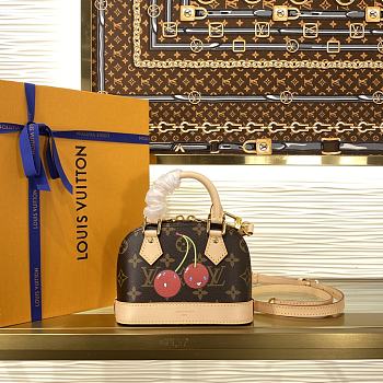 Louis Vuitton x TM Nano Alma Monogram Canvas - 18 x 12 x 8 cm