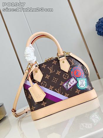 Louis Vuitton Alma BB Mon Monogram Bag - 23.5 x 17.5 x 11.5 cm
