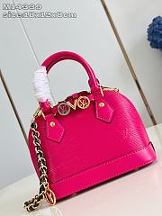 Louis Vuitton Alma BB Epi Pink Leather - 18 x 12 x 8 cm - 1