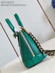 Louis Vuitton Alma BB Epi Green Leather - 18 x 12 x 8 cm - 3