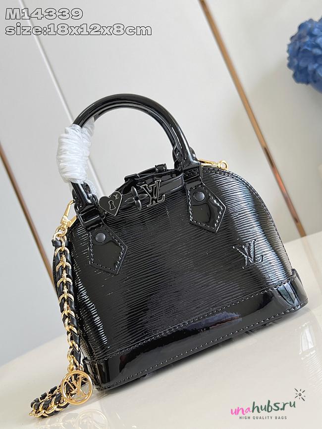 Louis Vuitton Alma BB Epi Black Leather - 18 x 12 x 8 cm - 1
