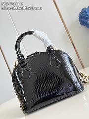 Louis Vuitton Alma BB Epi Black Leather - 18 x 12 x 8 cm - 3