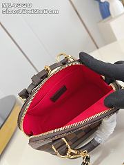 	 Louis Vuitton Alma BB Damier Ebene - 18 x 12 x 8 cm - 4
