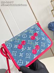 Louis Vuitton x TM Neverfull Inside Out BB Monogram Denim - 26.5 x 16.5 x 11 cm - 6